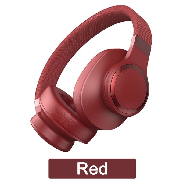Högt värde och högt Headset Bluetooth Headset Trådlöst samtal Headset Röd Red