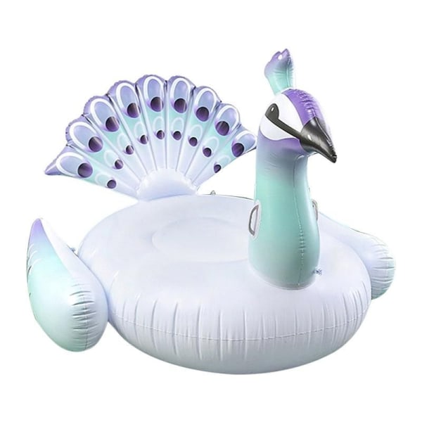 Jätte uppblåsbar Peacock Pool Float Ride på poolleksak
