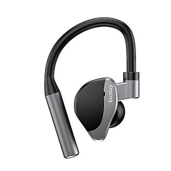Trådlöst Bluetooth headset Bluetooth -headset med ett öra Handsfree trådlöst headset Silver Silver