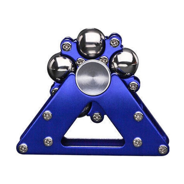 Stress relief pariserhjul Spinner Fidget Toy, Vuxna barn Presentbordsdekoration prydnad med rotation Blue