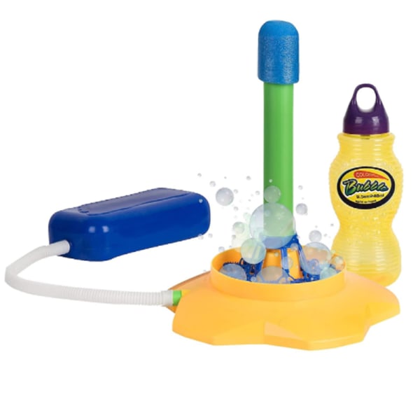 Barns pojkar och flickor leksaker fot raketkastare bubbla leksak bubbla vatten utomhusleksaker