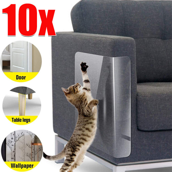 10-pack Pet Cat Scratching Board Möbel för Cat Scratching Board