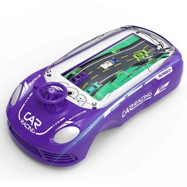 Car Toy Game boy - Bärbar handhållen racerbil purple