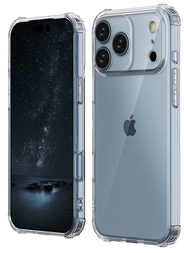 Skal Stötskydd iPhone 17 Pro transparent