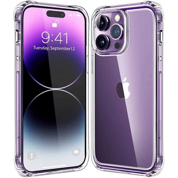 Skal Stötskydd iPhone 14 Pro transparent