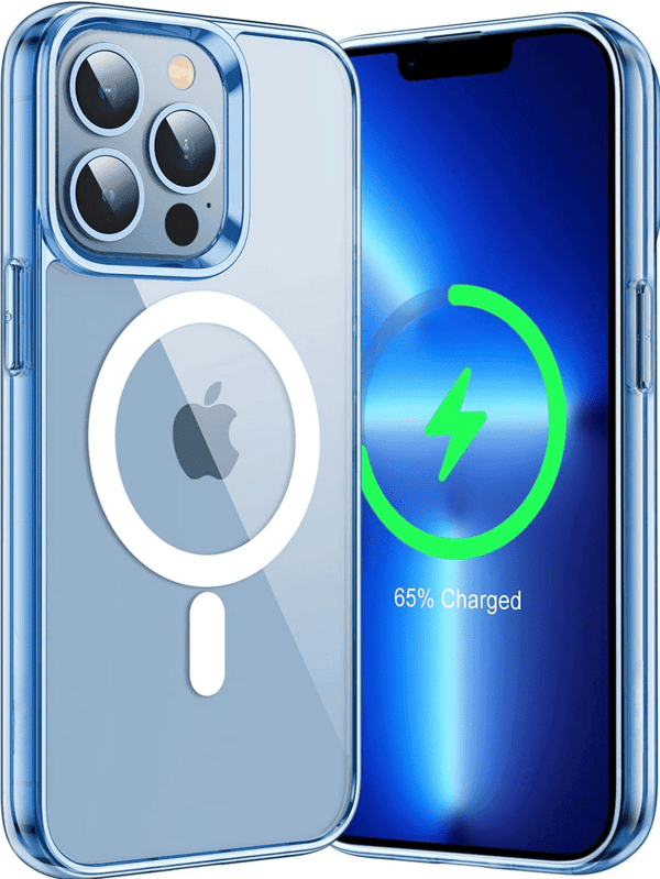 Skal magsafe för iPhone 13 Pro Max Blå