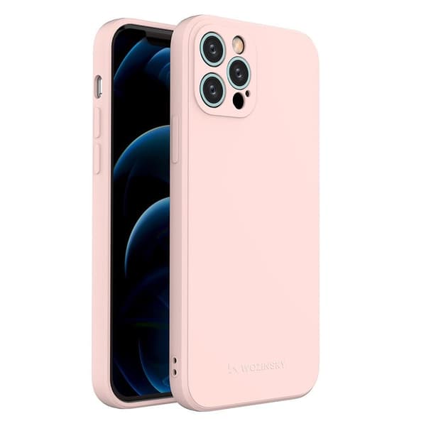 Skal iPhone 12 PRO - Silikonskal Rosa