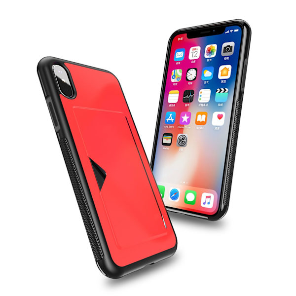 Dux Ducis Pocard iPhone XS MAX Röd