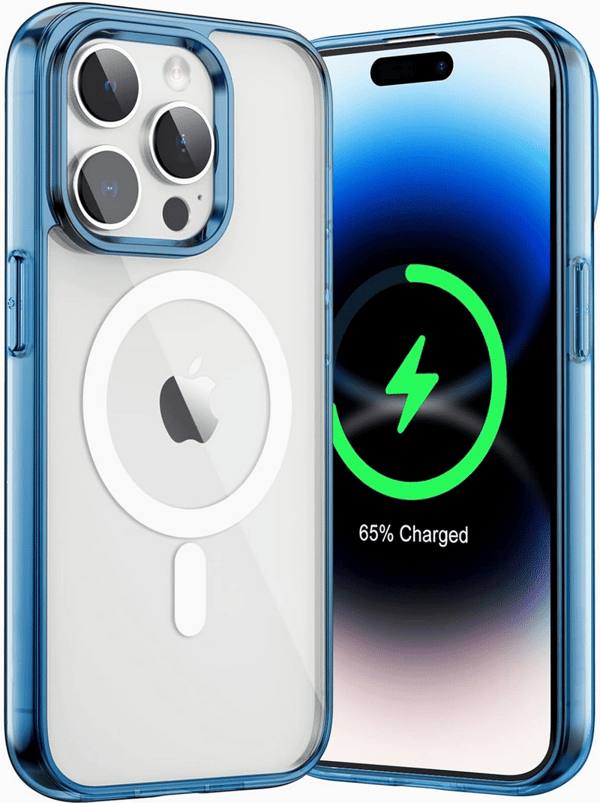 Skal magsafe för iPhone 14 Pro Max Blå