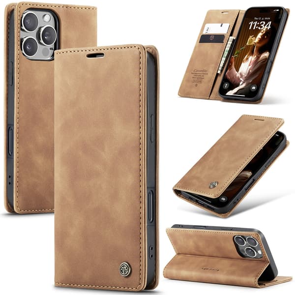 Fodral iPhone 16 Pro - CaseMe Ljusbrun