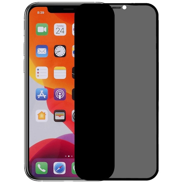 Skärmskydd Heltäckande iPhone 11 Pro Max Anti Spy