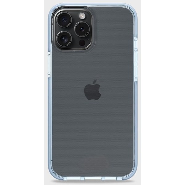 Skal iPhone 13 PRO MAX - Silikon Transparent Blå