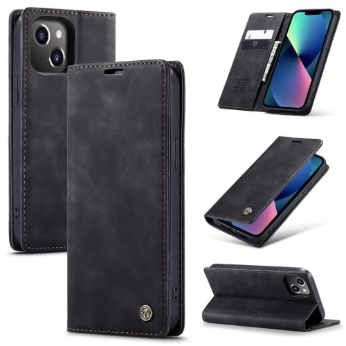Fodral iPhone 14 PLUS - CaseMe Plånbok Svart