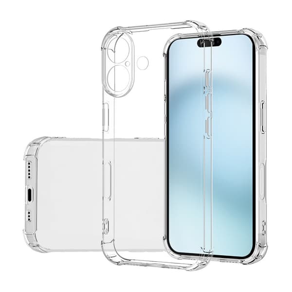 Skal Stötskydd iPhone 17 transparent