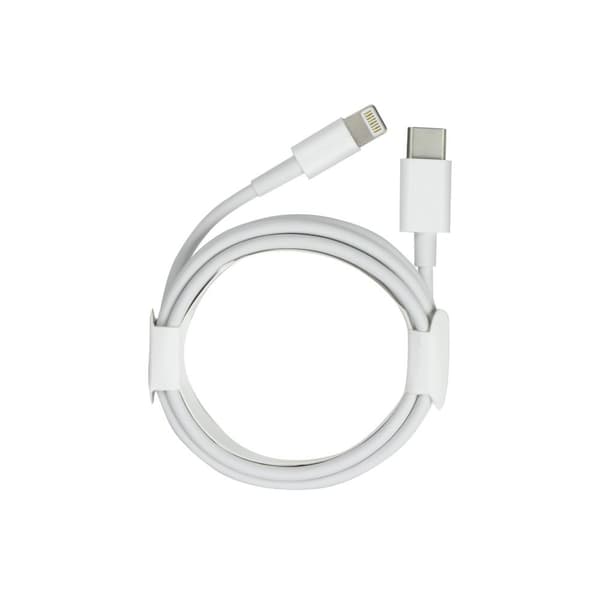 Laddkabel USB-C till Lightning 1 m 12W 2A Vit