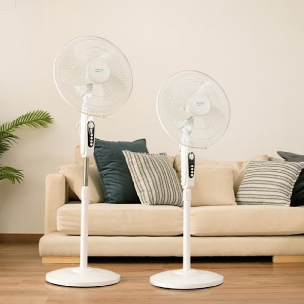 Cecotec Golvfläkt EnergySilence 515 MaxFlow Vit Vit