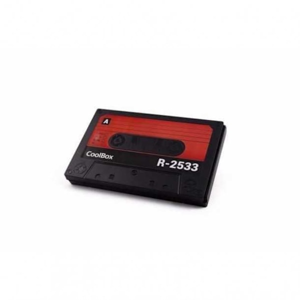 CoolBox COO-SCP2533-R 2,5" hårddisk Svart, Röd