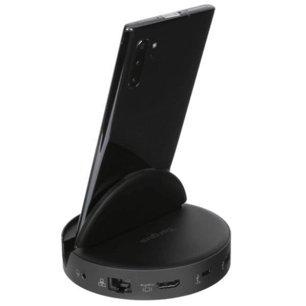 Universellt Dockningsladdare - Targus - Smartphone - USB Typ-C - HDMI - Svart Svart