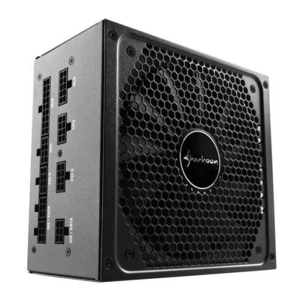 Sharkoon SilentStorm Cool Zero 650W - PC-strömförsörjning, 80 PLUS GOLD-certifierad, modulär - 4044951026463