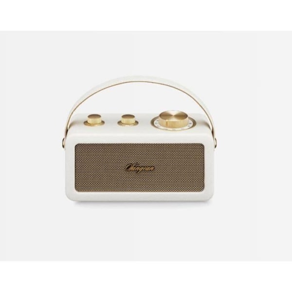 Bluetooth-högtalare - SANGEAN - RA101-IG - Trådlös - Handsfree-funktion - Elfenben Elfenben