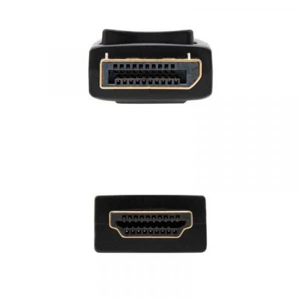 Märke Nanofil Modell 15.10.4310 Funktioner - Högkvalitativa guldskärmade kontakter. - Kompatibel med DisplayPort 1.2a