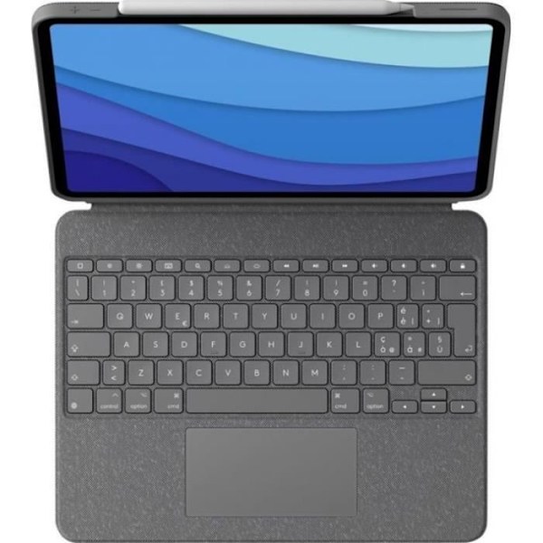 Logitech Combo Touch F. IPAD PRO11-INCH 1:A 2:A 3:E GEN. - Sand-UK-INTNL - 920-010172