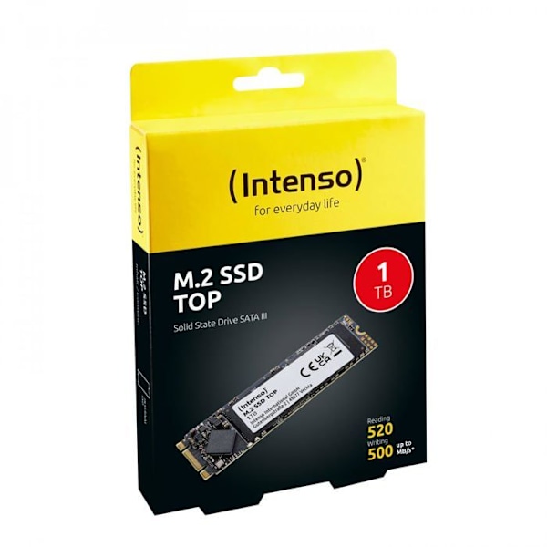 Intern SSD - INTENSO - M.2 2280 - 1 To - SATA III - Optimal prestanda