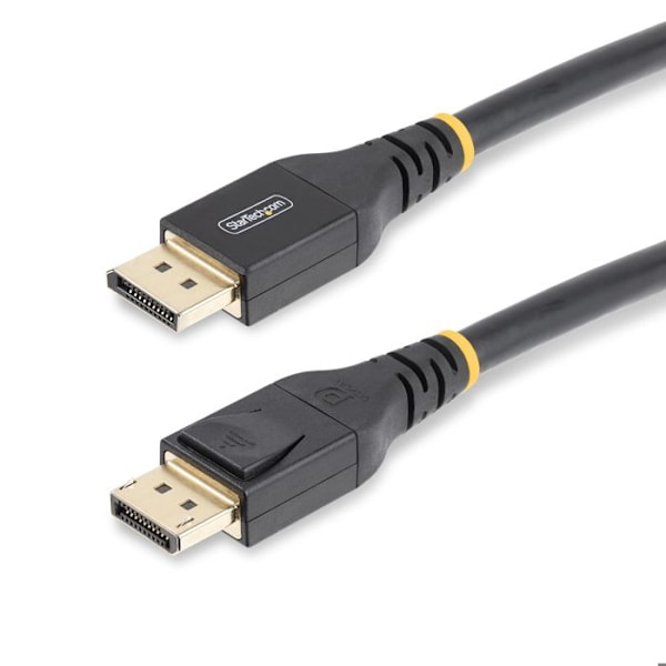 - StarTech.com - StarTech.com 25 fot (7 m) VESA-certifierad Active DisplayPort 1.4-kabel, DP8K m/HBR3/HDR10/MST/DSC 1.2/HDCP 2.2, 8K 60