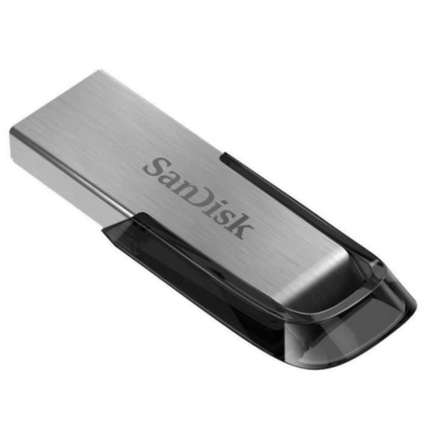 USB-nyckel - SANDISK - Ultra Flair - 128GB - USB 3.0 - Grå