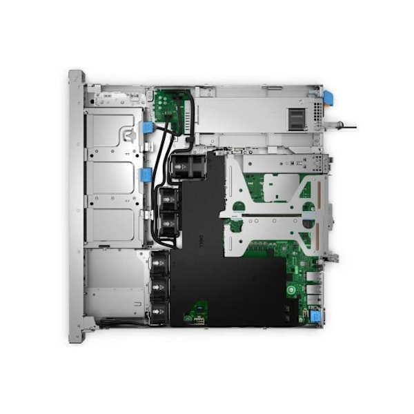 - Dell - Dell PowerEdge R260 - Server - Rackmonterbar 1U - 1 väg - 1 x Xeon E-2414 / upp till 4.5 GHz - RAM 16 GB - SAS - hot
