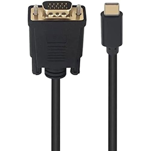 Ewent USB-C/VGA-konverteringskabel, 1,8m