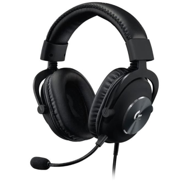 Spelheadset - Kabelanslutet - Logiech G - Pro X - Med mikrofon - Svart