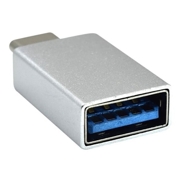 Ewent USB Typ A (F) till USB-C (M) USB 3.1 Gen 1 USB-adapter Silver