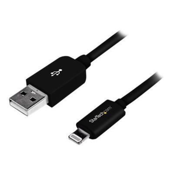 Lightning-kabel till USB - STARTECH - 2 m - Vit - Synkronisering och laddning - MFi