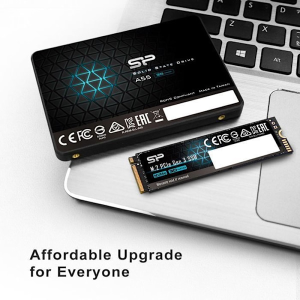 Intern SSD - Silicon Power - Ace A55 256Go - SATA III 2.5" 3D NAND