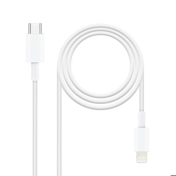 USB-kabel - TooQ - 10.10.0602 - 2 m - Lightning - USB C