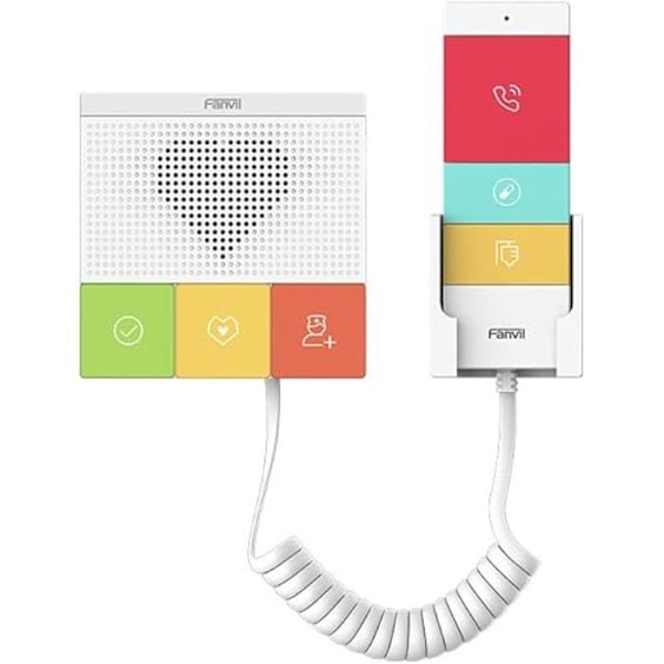 IP-Telefon - FANVIL - Y501W-Y - Vit färg - Modern design - Avancerade funktioner