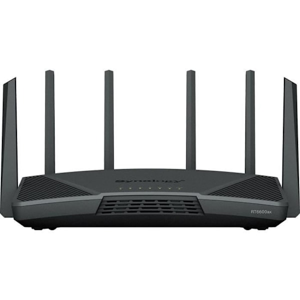 WiFi 6 tribandsrouter upp till 6,6 Gbit/s - SYNOLOGY - RT6600AX - 6 antenner - Vit