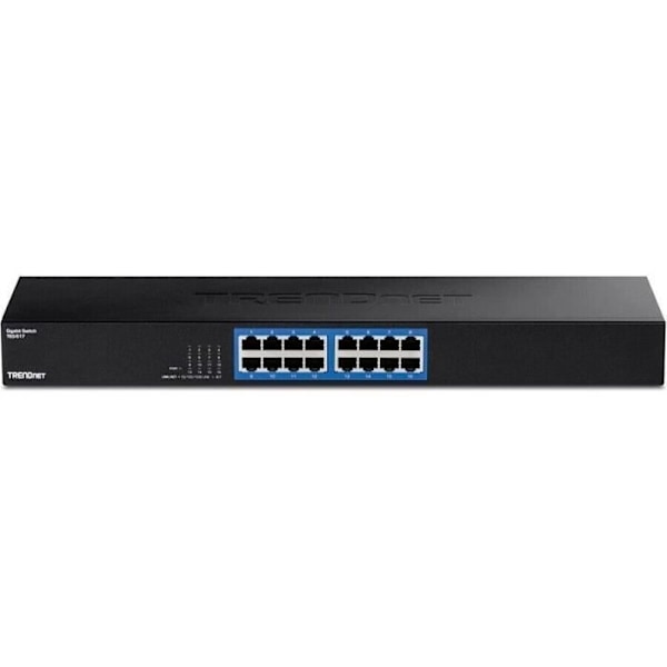 16-portars gigabit-rackswitch. TEG-S17