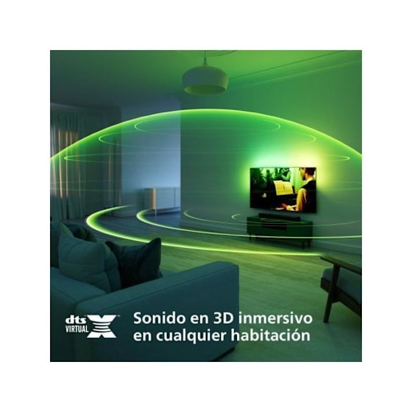 Ljudpanel 2.0 - Philips - TAB5109/10 - 120 W max - Bluetooth 5.4 - HDMI ARC Svart