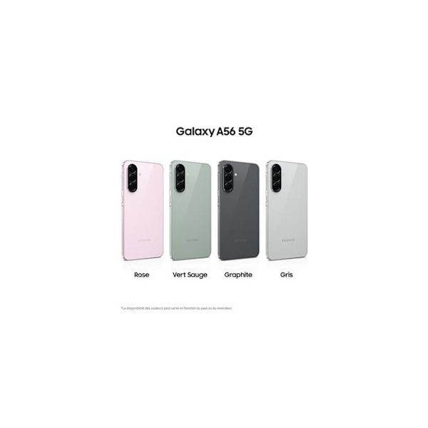 Smartphone Samsung Galaxy A56 6,7" 5G Nano SIM 128 Go Grafit Grafit