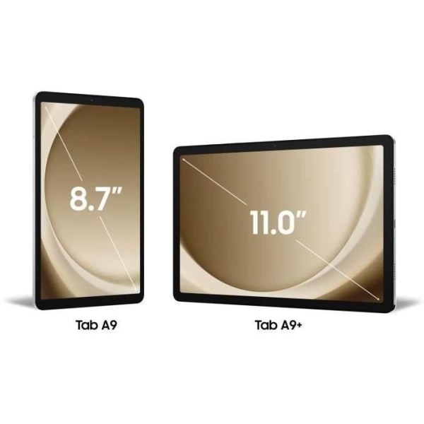 SAMSUNG Galaxy Tab A9+ 11" 128GB Wifi Silver