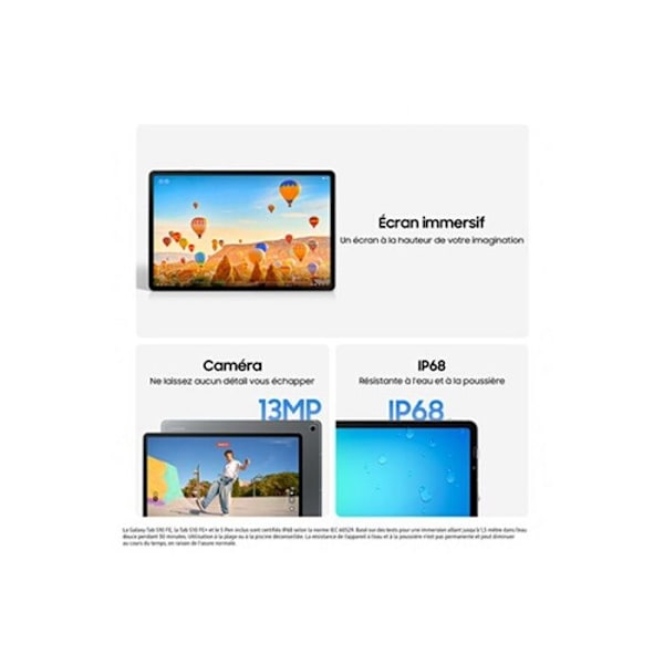 Samsung Galaxy Tab S10FE+ 13.1'' 12GB 256GB WIFI GRÅ