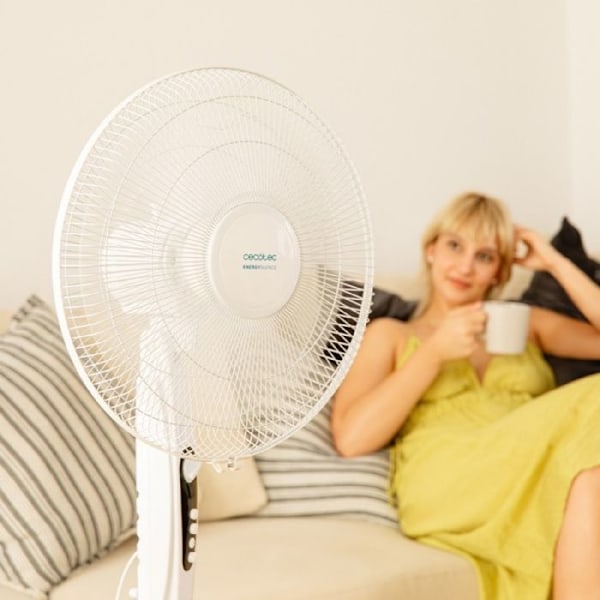 Cecotec Golvfläkt EnergySilence 515 MaxFlow Vit Vit