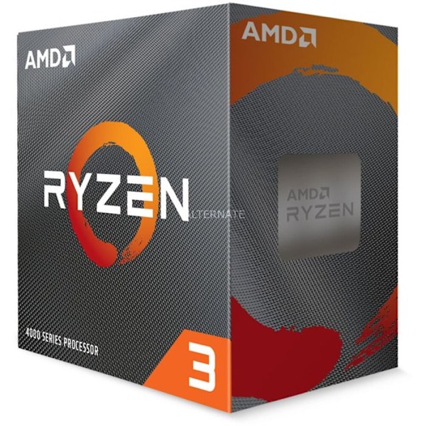 Processor - AMD - Ryzen3 4300G - 4 kärnor - Socket AM4 - 4 MB cache