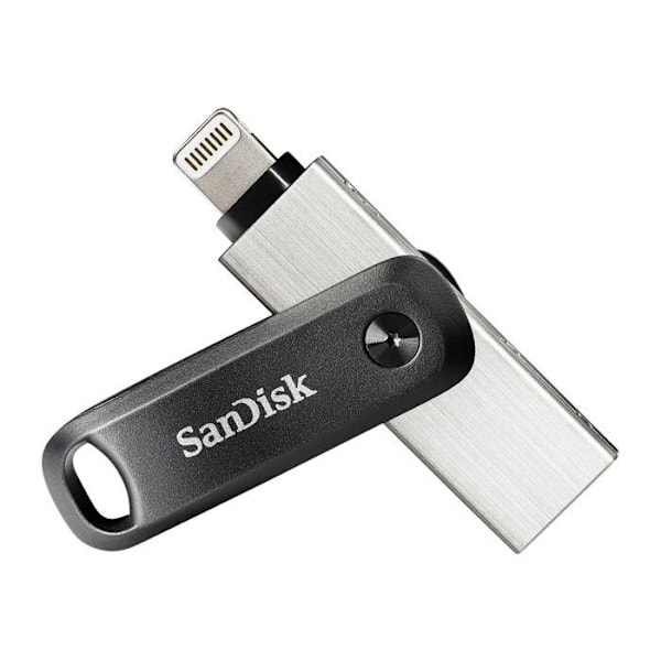 Sandisk iXPAND 128GB V2 USB-minne Grå, Silver