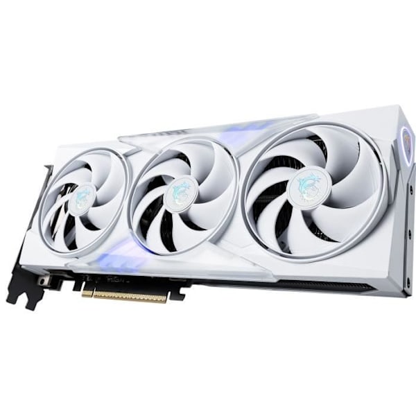 Grafikkort - MSI - GAMING GeForce RTX 5060 TI 16G TRIO OC WHITE NVIDIA 16 GB GDDR7