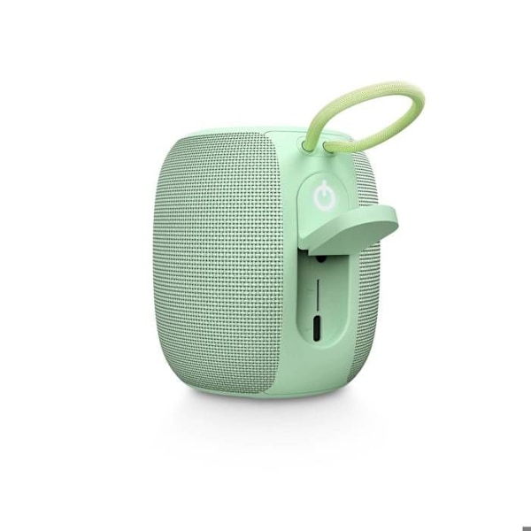 Bloom – Bluetooth-högtalare (Bluetooth 5.3, 18 timmars batteritid, IPX6, True Wireless, 100 % återvunnen plast, LED-belysning) Färgad