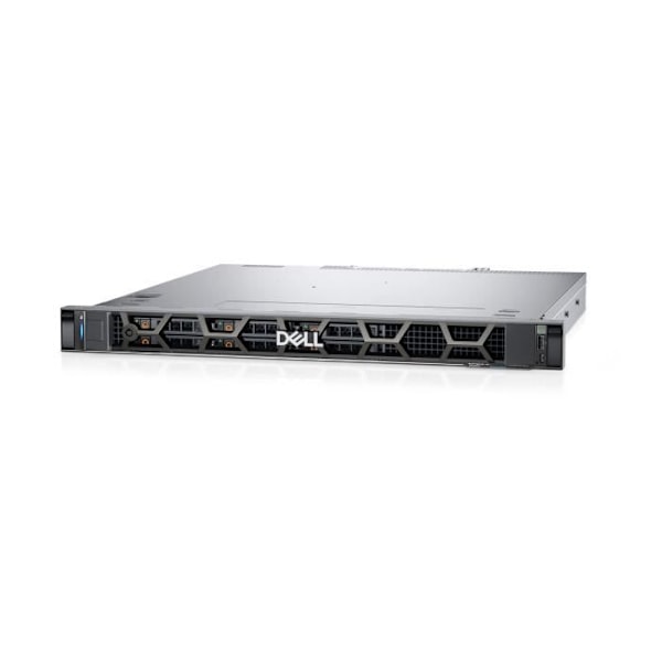 - Dell - Dell PowerEdge R260 - Server - Rackmonterbar 1U - 1 väg - 1 x Xeon E-2414 / upp till 4.5 GHz - RAM 16 GB - SAS - hot