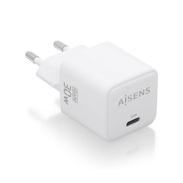 CARGADOR AISENS GAN 30W 1XUSB-C PD3.0 QC4.0 VIT Vit
